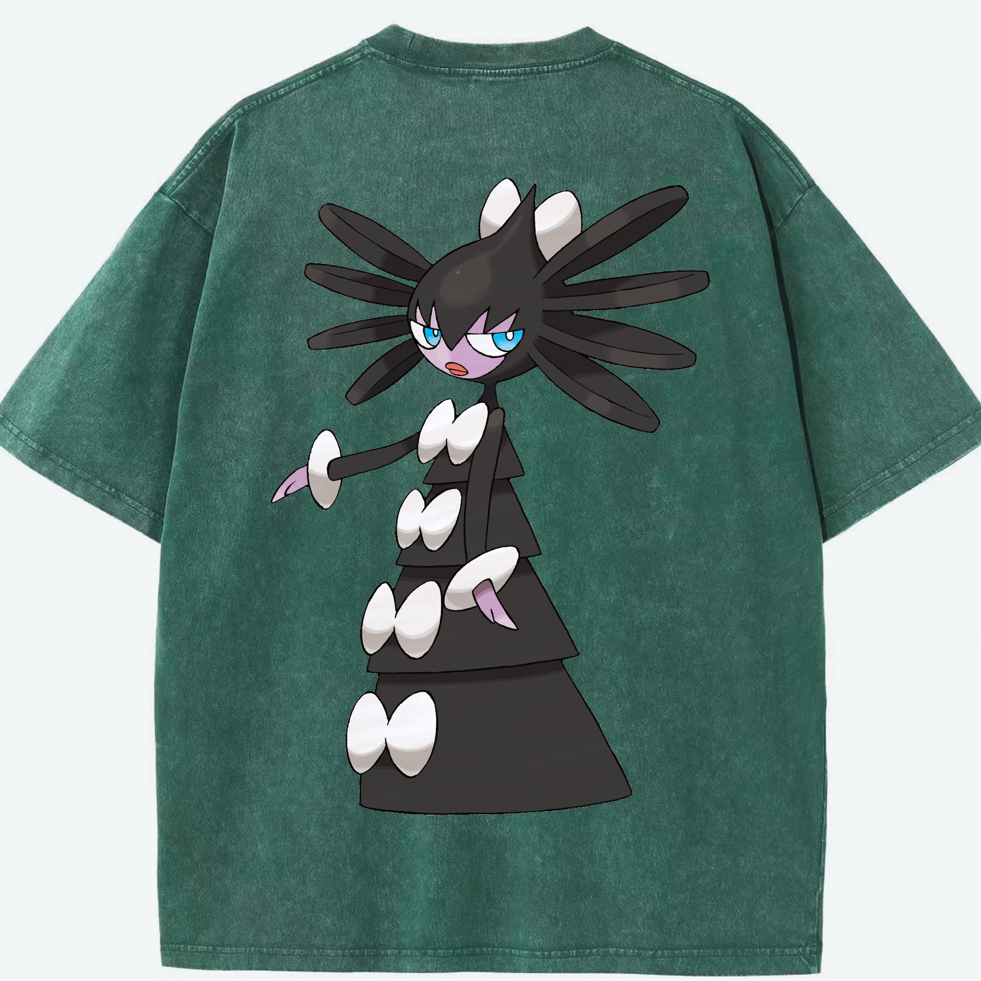 （画像用） ポケットモンスター Pokémon 綿100% ヴィンテージ風 半袖Tシャツ（背面プリント）